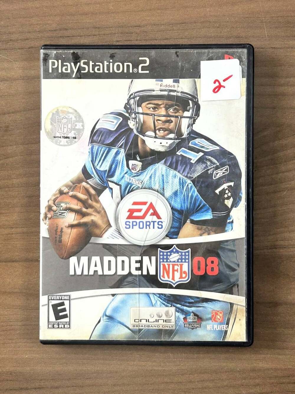 Madden NFL 08 Sony PlayStation 2 PS2 2007 Complete w/ Manual CIB